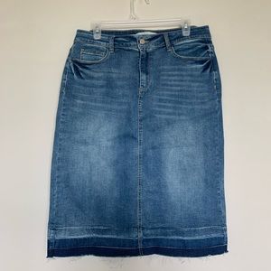 Main Street Exchange Esme Denim Skirt